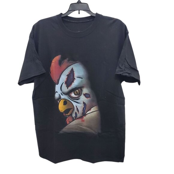 Bawkbasoup Twitch Streamer Resident Evil Chicken Mascot Parody Merch Tee Adult L - Picture 1 of 4